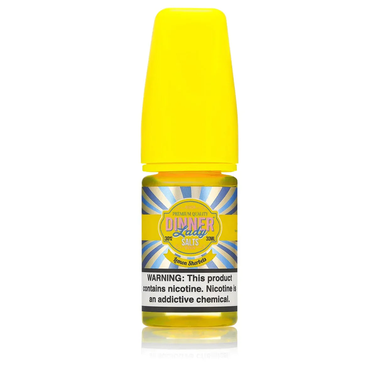 Lemon Sherbets Ice - Dinner Lady Salts | 30ML Vape Juice | 30MG, 50MG | Vape Store