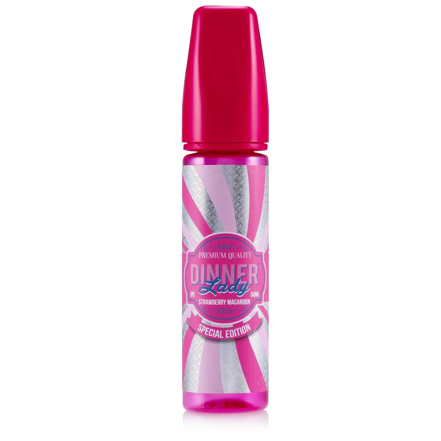 Strawberry Macaroon - Dinner Lady | 60ML Vape Juice | 3MG, 6MG | Vape Store