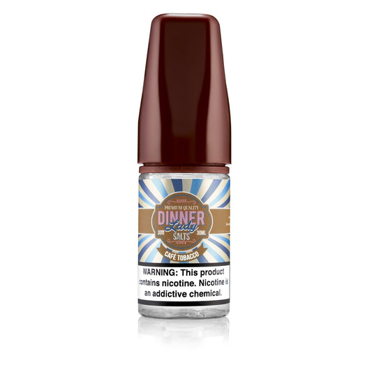 Cafe Tobacco - Dinner Lady Salts | 30ML Vape Juice | 20MG, 30MG, 50MG | Vape Store