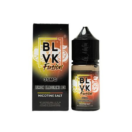 Lemon Tangerine Ice - BLVK Fusion Salts | 30ML Vape Juice | 35MG, 50MG | Vape Store
